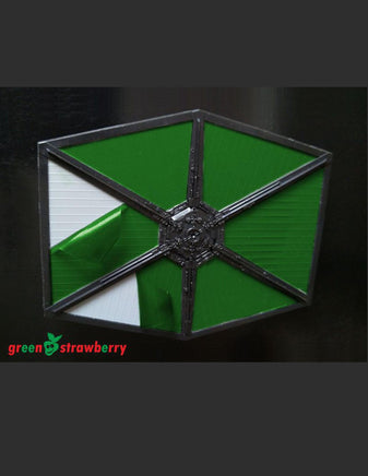 Green Strawberry Tie Fighter First Order SF Paint Mask AM005
