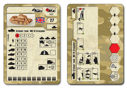 1/100 Zvezda British Tank Crusader IV 6227