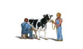 G Woodland Scenic Accents Milkin' Ol' Bessie A2553