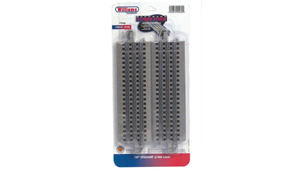 O Williams 10 Inch Straight Track (4 pcs) - Carded 00280
