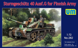 1/72 Uni Model Sturmgeschutz 40 Ausf.G for Finnish Army 282