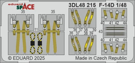 1/48 Eduard F-14D SPACE SPACE for GREAT WALL HOBBY kit 3DL48215