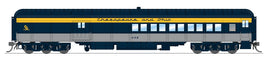 HO Broadway Ltd C&O Coach-Baggage Combine #458 Tri-Color Paint 9115 - MPM Hobbies