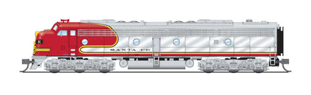 N Broadway Ltd EMD E8A ATSF 83L Warbonnet No-Sound/DCC-Ready 8840