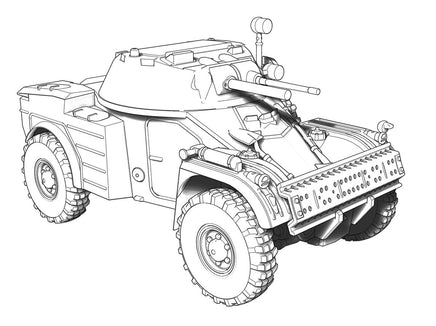 1/72 ACE Model AML-60 Mortar Carrier (4x4) 72455