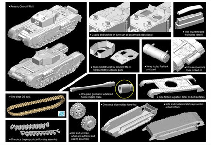 1/72 Dragon Model Churchill Mk.III 7396