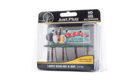 HO Woodland Lanes Bowling & Bar 5796 - MPM Hobbies