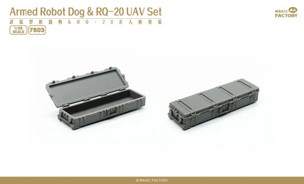 1/35 Magic Factory Robot Dog & RQ-20 UAV Set 7503 - MPM Hobbies