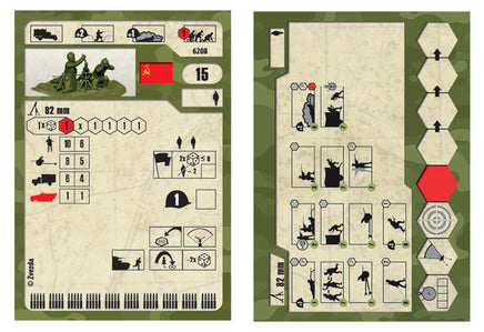 1/72 Zvezda Soviet 82-mm Mortar with Crew 1941-1943 (Winter) 6208