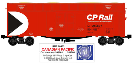 O RMT Woodchip Car Canadian Pacific 86455