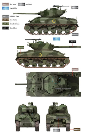 1/35 Border Model Sherman M4A1 76W BT046