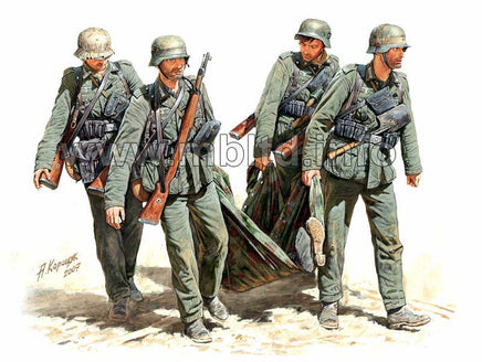 1/35 Master Box Casualty Evacuation Figures (Summer 1942) 3541