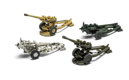 1/76 Airfix British 105mm Light Field Gun Plastic Model Kit A02332F