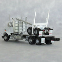 N Trainworx White Kenworth T800 Log Truck 48082