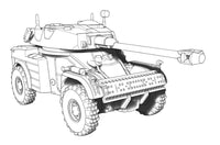 1/72 ACE Model AML-90 Light Armoured Car (4x4) 72456
