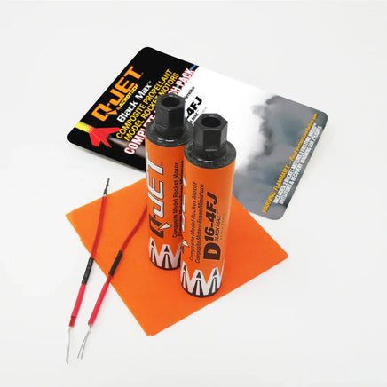 Quest Q-Jet D16-4FJ Black Max Complete 2-Motor Launch Pack - Q6120
