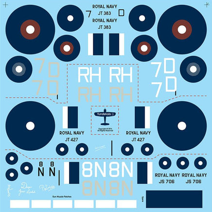 1/32 Fundekals CORSAIRS RN 32003