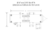 O Woodland Double Decker Trailer 5862 - MPM Hobbies