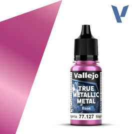Vallejo True Metallic (Base) Crimson Magenta 18ml (6pc/Box) 77.127