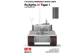 1/35 Ryefield Models Tiger I Late Production Up-Grade Ver. Workable Track Links 5017U