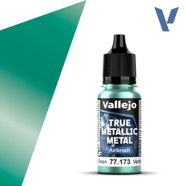 Vallejo True Metallic (Airbrush) Beetle Green 18ml 77.173