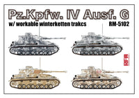 1/35 Ryefield Models Pz.Kpfw. IV Ausf. G w/Workable Winterketten Tracks 5102