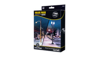 HO Woodland Wooden Pole & Double Lamp Post Value Pack 5902 - MPM Hobbies