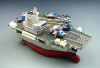 1:Egg Tiger Model PLA Navy Type-003 Aircraft Carrier Fujian CV-18 Cute Ship Kit Series / Q Version 618