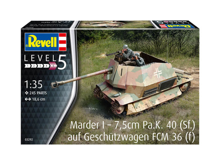 1/35 Revell Germany Marder I - 7.5cm Pa.K. 40 (Sf.) auf FCM 36(f) 03292