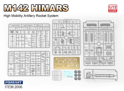 1/72 Fore Hobby M142 HIMARS High Mobility Artilery Rocket System 2006