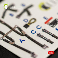 1/48 Kelik F-14D Tomcat interior 3D decals for AMK kit K48064