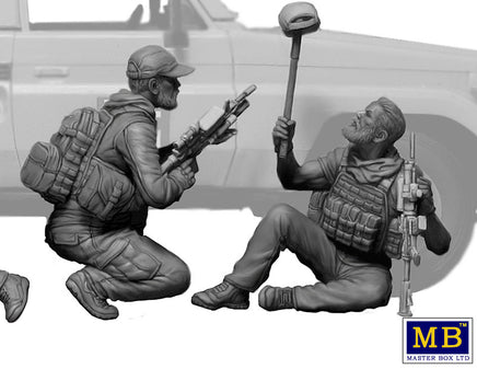 1/35 Master Box "Danger Close" Special Operations Team Present Day 35207