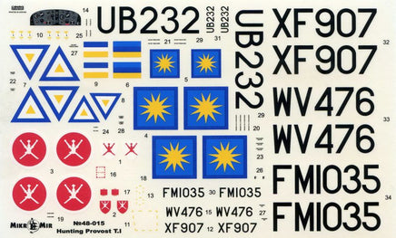 1/48 Mikro Mir Hunting Provost T.51/53 48-015