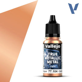 Vallejo True Metallic (Light) Ancient Copper 18ml 77.104