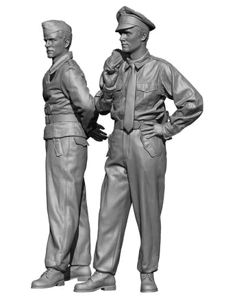 1/16 H3 Model WWII German Panzer Crew Set 3D Printed Figure 16068