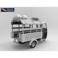 1/35 Gecko Models Saigon Shuttle Motor-Tricycle w/The Driver & Passengers 35GM0111