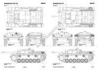 Kagero Publishing Sturmgeschütz III A, B, F, F L43, F/8, G 07097