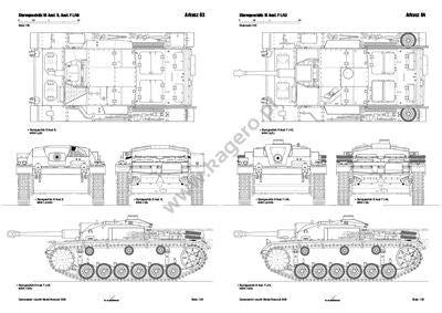 Kagero Publishing Sturmgeschütz III A, B, F, F L43, F/8, G 07097