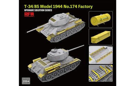 1/35 Ryefield Models T-34/85 Model 1944 No.174 Factory 2004
