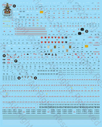 1/48 Fundekals F-4 PHANTOM DEPOT STENCILS 48039