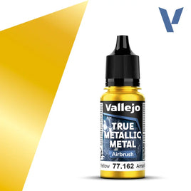 Vallejo True Metallic (Airbrush) Radiant Yellow 18ml 77.162