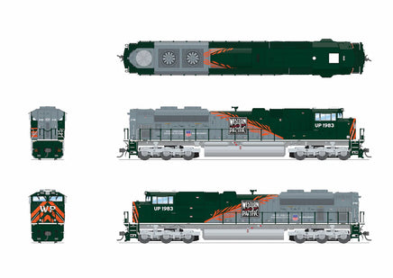 HO Broadway Ltd EMD SD70ACe, UP 1983, WP Heritage Paint, No-Sound / DCC-Ready 9781
