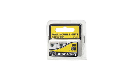 HO Woodland Gooseneck Wall Mount Lights 5654 - MPM Hobbies