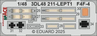1/48 Eduard F4F-4 SPACE for ACADEMY kit 3DL48211