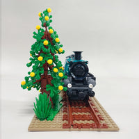 Jie-Star Retro Steam Train with Base (1031 pcs) 59020