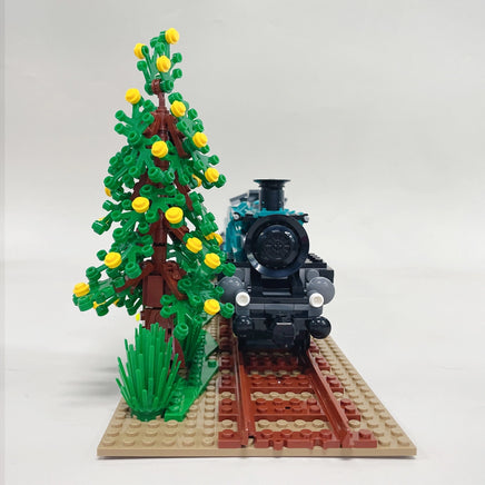 Jie-Star Retro Steam Train with Base (1031 pcs) 59020