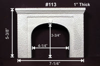 HO Monroe Tunnel Portal Random Stone Double-Track #113