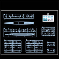 1/700 Vee Hobby USS Worcester CL-144 (Standard) 7015S