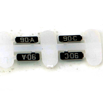 N Kato Alternate Numberboards / EMD FP7A - Milwaukee Road #90A/ 90C 11650