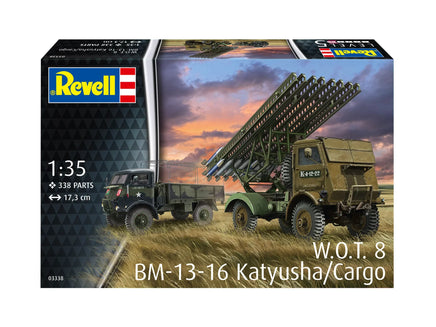 1/35 Revell Germany BM-13-16 on W.O.T. 8 Chassis 03338